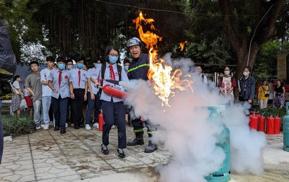 Các tiết học thực hành sinh động. Ảnh: Chu Dũng